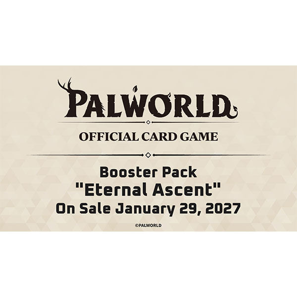 Palworld OCG: Eternal Ascent Booster Display