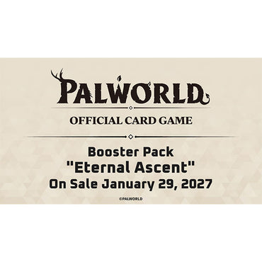 Palworld OCG: Eternal Ascent Booster Display