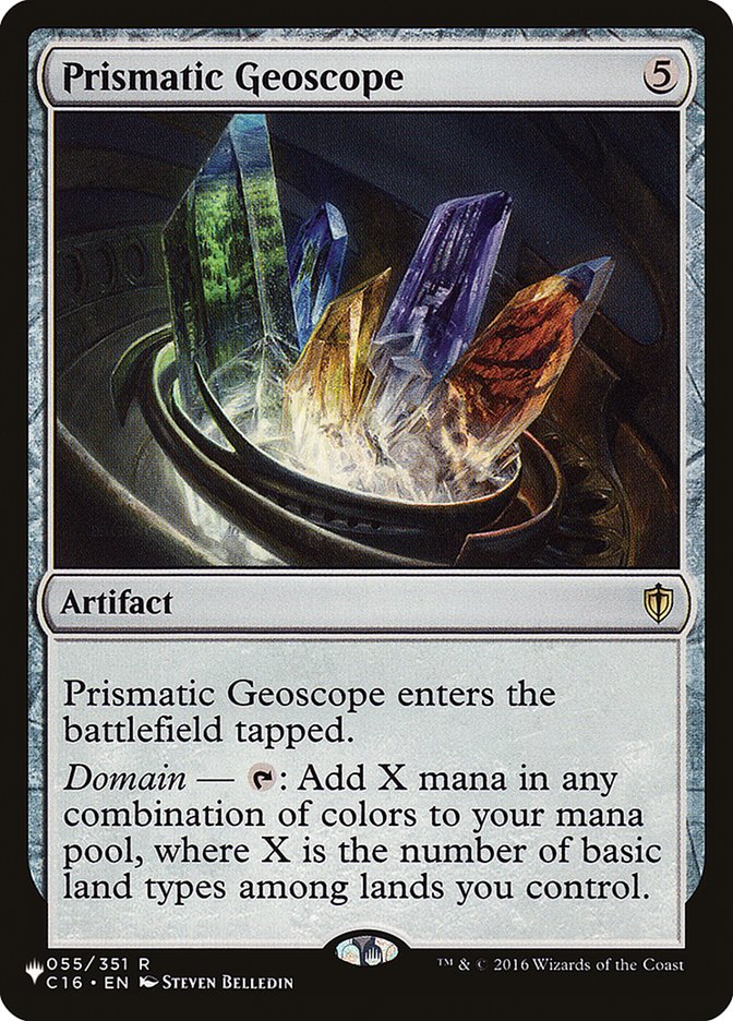 Prismatic Geoscope [The List]