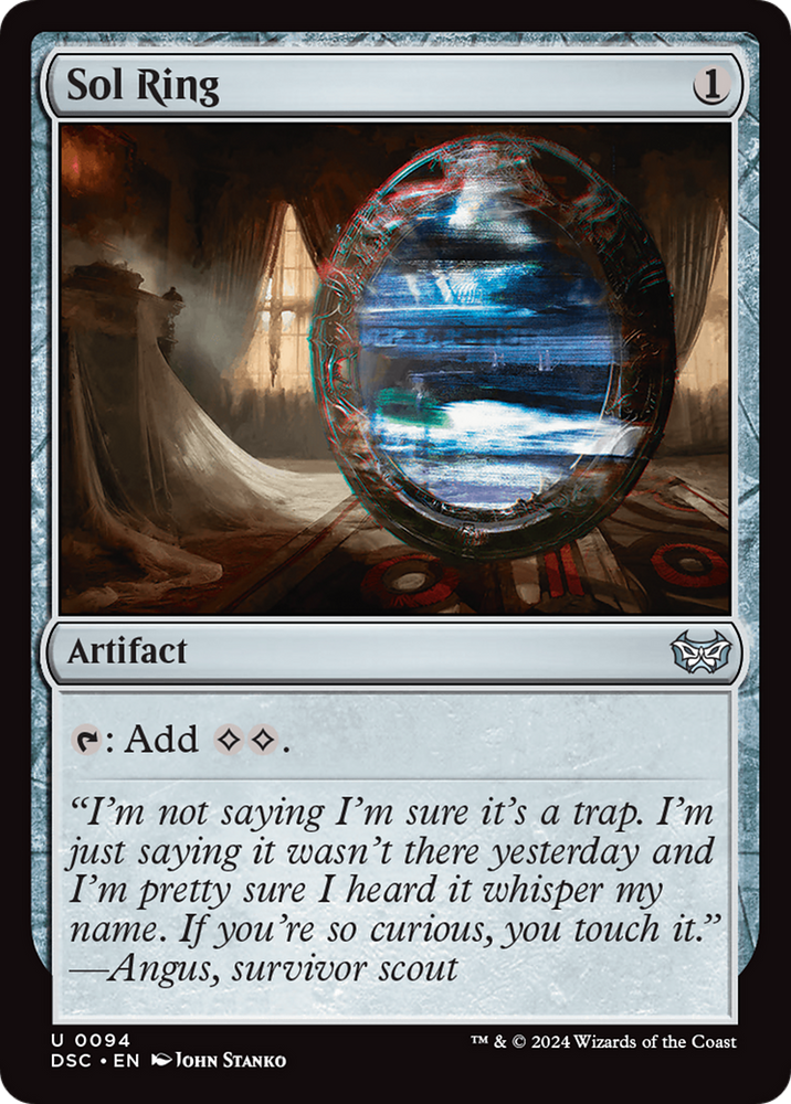 Sol Ring [Duskmourn: House of Horror Commander]