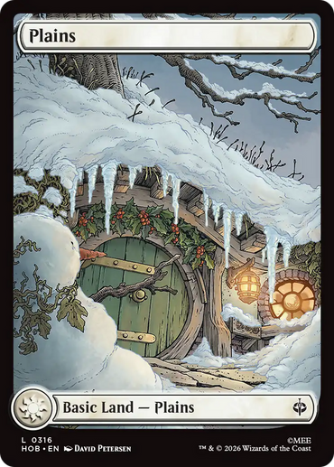 Plains (0320) (Surge Foil) [The Hobbit]