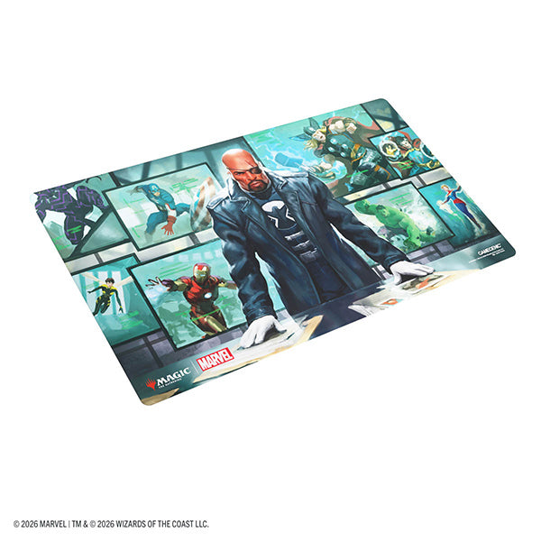 Playmat: MTG Prime- Marvel Super Heroes- Director Nick Fury