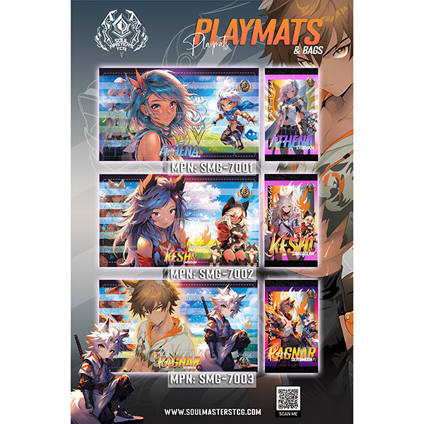 Soul Masters TCG: Gridded Playmat /w Bag