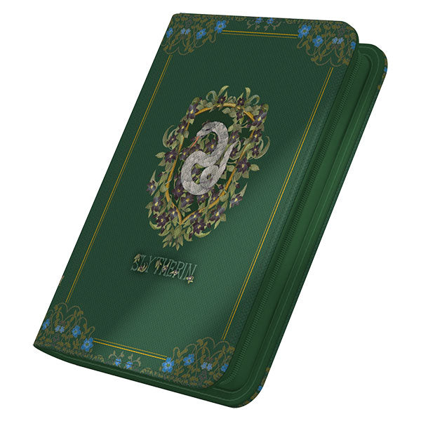 Portfolio: 8-Pocket Zipfolio 160+ Xenoskin- Harry Potter- 4 Houses- Slytherin