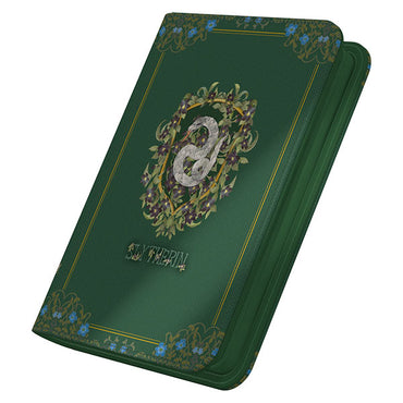 Portfolio: 8-Pocket Zipfolio 160+ Xenoskin- Harry Potter- 4 Houses- Slytherin