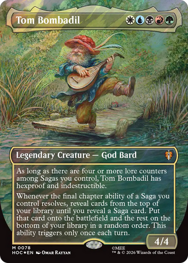 Tom Bombadil (Borderless) (Surge Foil) [The Hobbit]