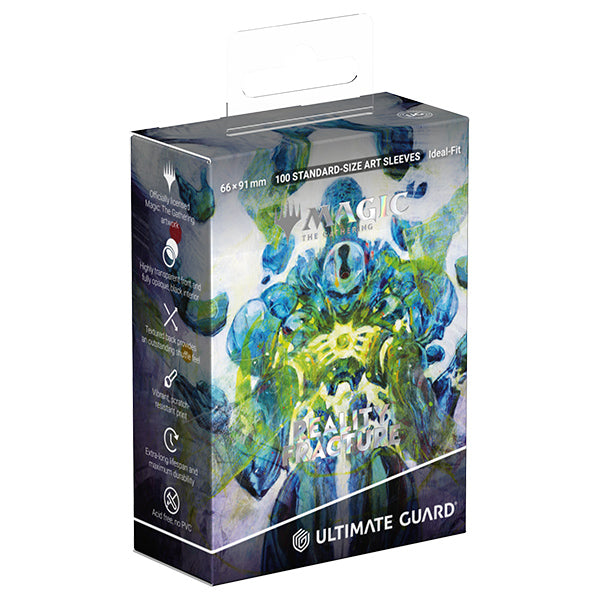 Card Sleeves: Art Sleeves- MTG- Reality Fracture- Multicolor Mythic