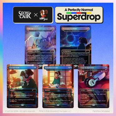 Secret Lair Drop: Secret Lair x Lofi Girl: Beats to Cast To (Traditional Foil Edition)