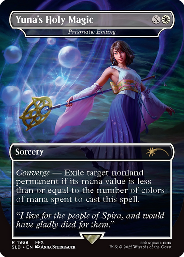 Yuna's Holy Magic - Prismatic Ending [Secret Lair Drop Series]