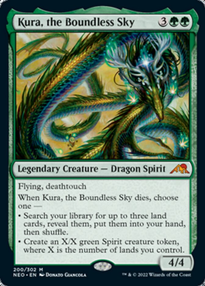 kamigawa cards mtg Magic: the Gathering - Kami of The Hunt Whenever you cast a legendary spell mtg kamigawa neon dynasty card