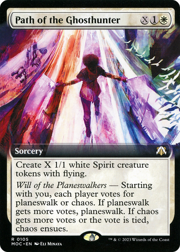 Path of the Ghosthunter (Extended Art) [March of the Machine Commander]