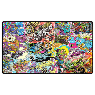 Playmat: MTG- “Aetherdrift” - Revved-Up Racers