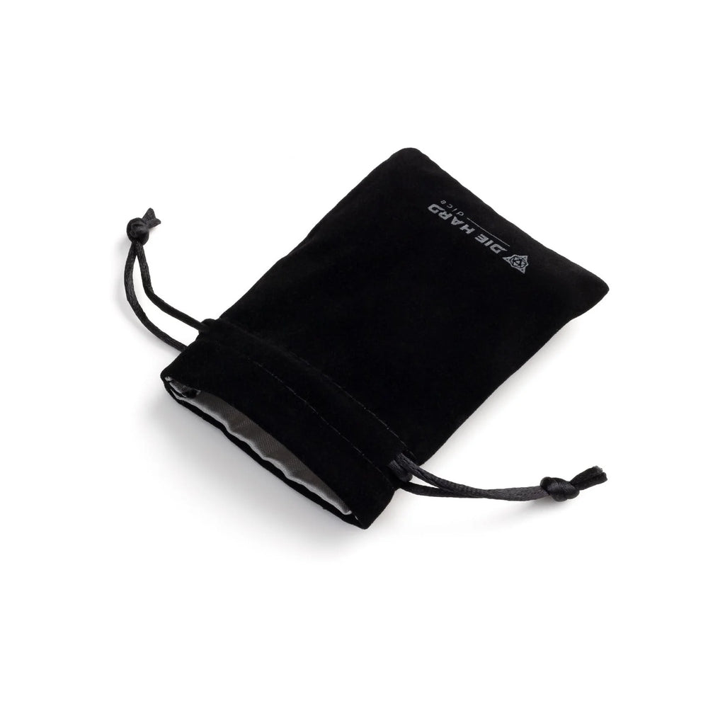 Die Hard: Velvet Dice Bag - Small Black