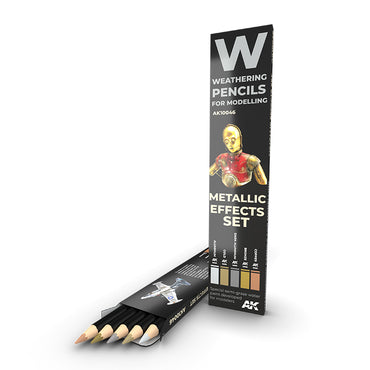 Weathering Pencils: Metallic Effects Set