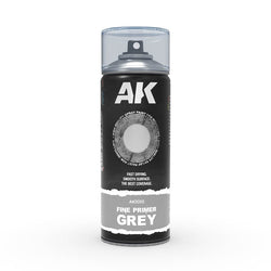 Fine Primer Grey - Spray 400ml (Includes 2 nozzles)