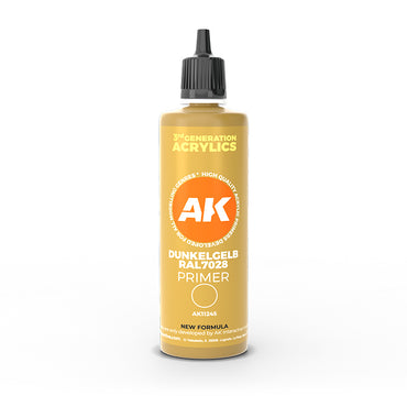 AK Primer Dark Yellow