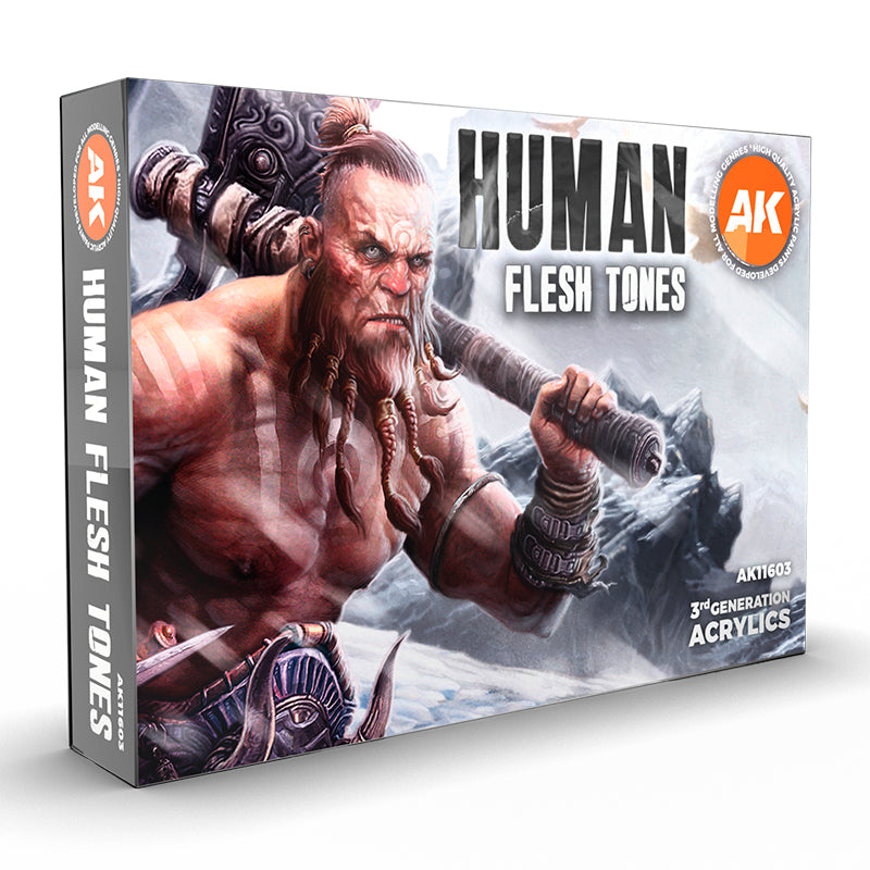 Human Flesh Tones Color Set