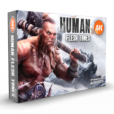 Human Flesh Tones Color Set