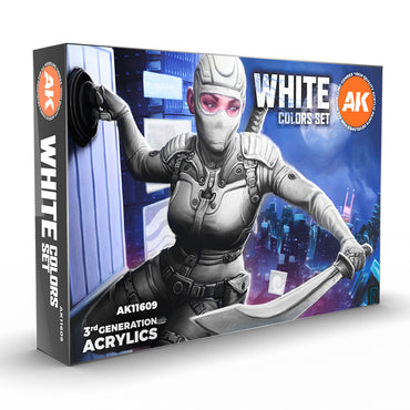 White Colors Set