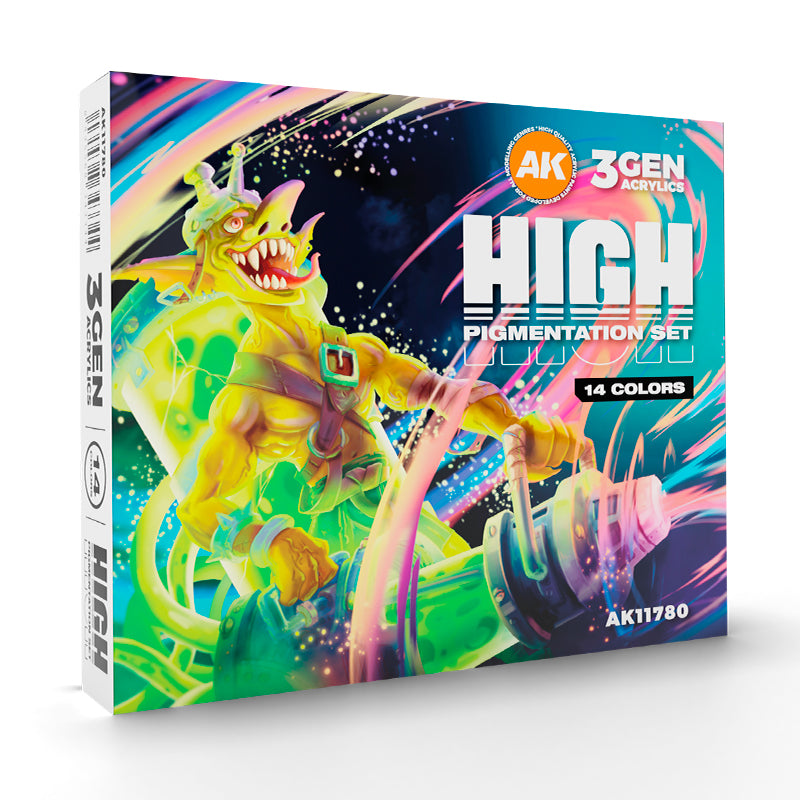 High Pigmentation Color Set (14 Colors)