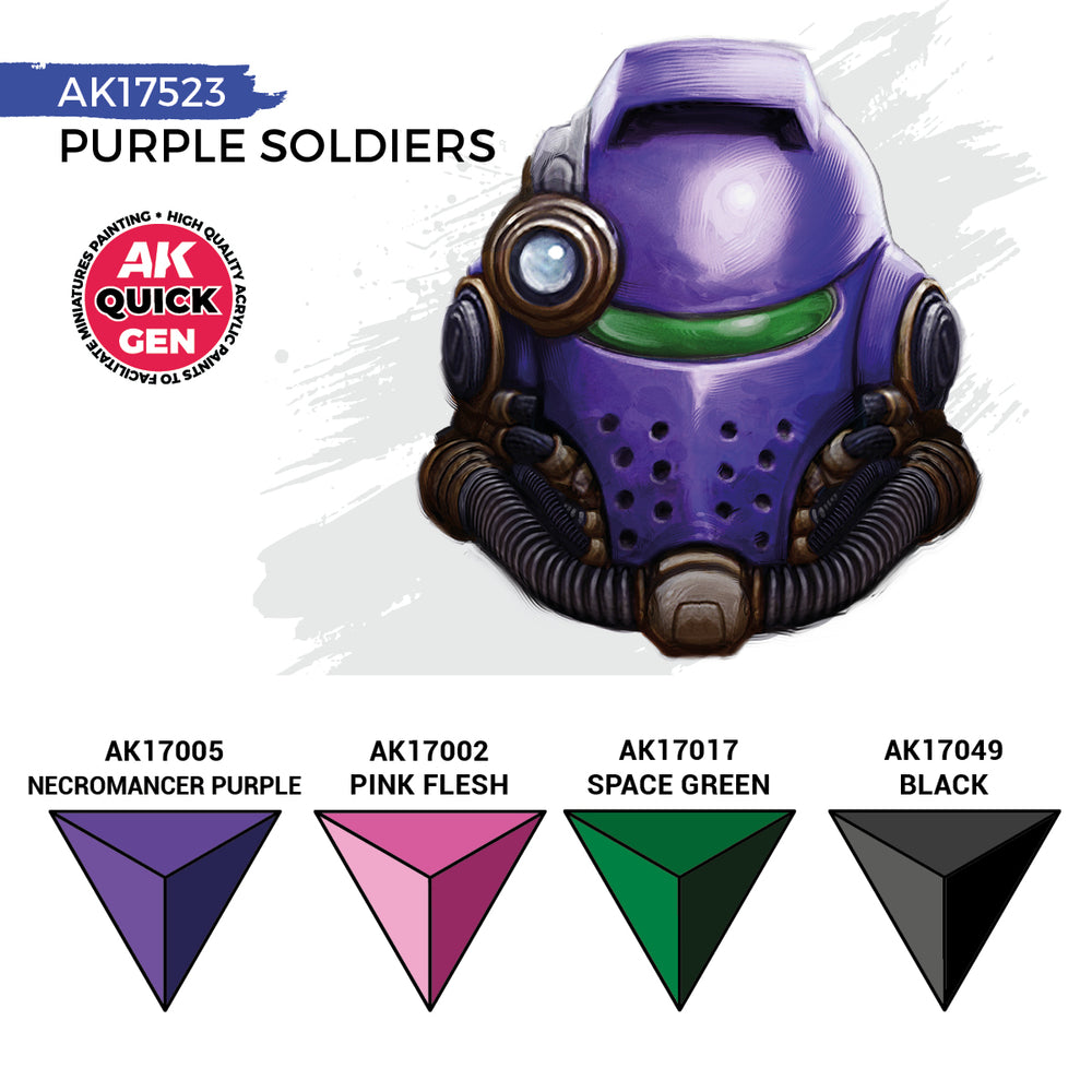 PURPLE SOLDIERS – QUICK GEN SET