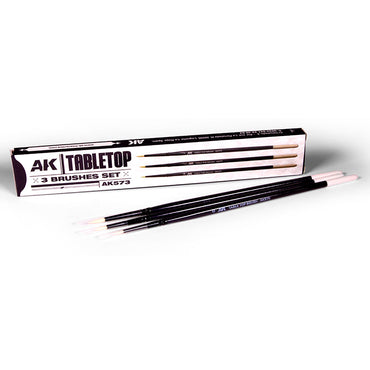 AK Tabletop 3 Brush Set