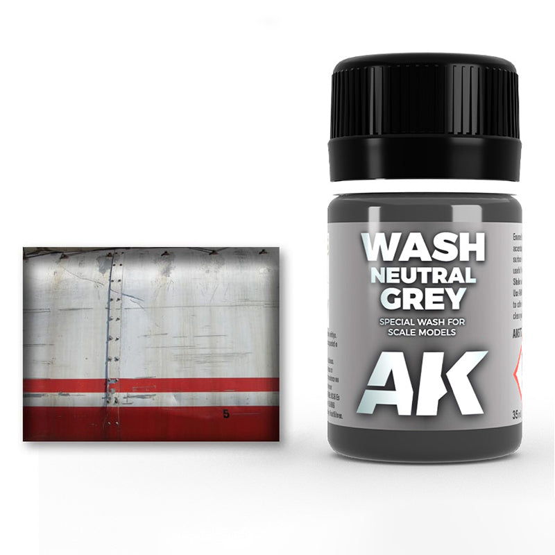Neutral Grey Wash 35ml (for White and Black)