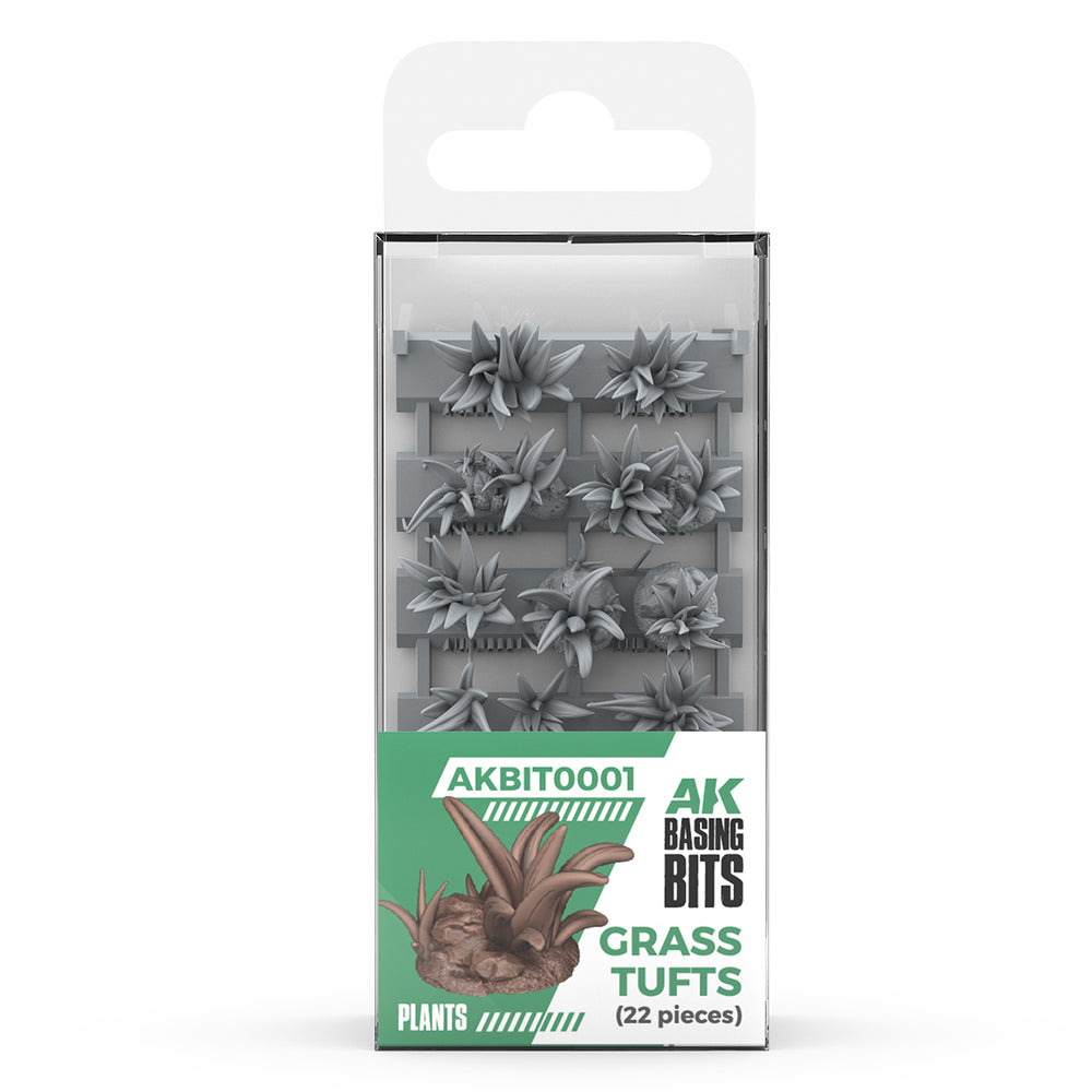 GRASS TUFTS - BASING BITS 22 pieces