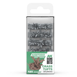 GRASS TUFTS - BASING BITS 22 pieces