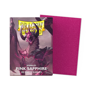 Dragon Shield Matte Sleeves: Pink Sapphire