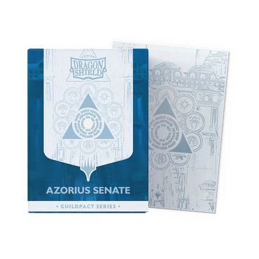 Dragon Shield Standard Size Card Sleeves(100): Guildpact Series - Azorius Senate