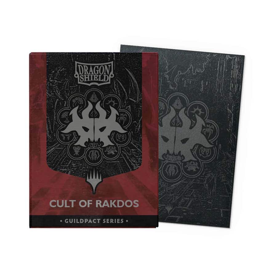 Dragon Shield Standard Size Card Sleeves(100): Guildpact Series - Cult of Rakdos