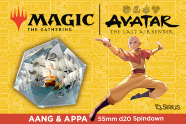 Magic: The Gathering | Avatar: The Last Airbender – Aang & Appa 55mm Spindown Life Counter