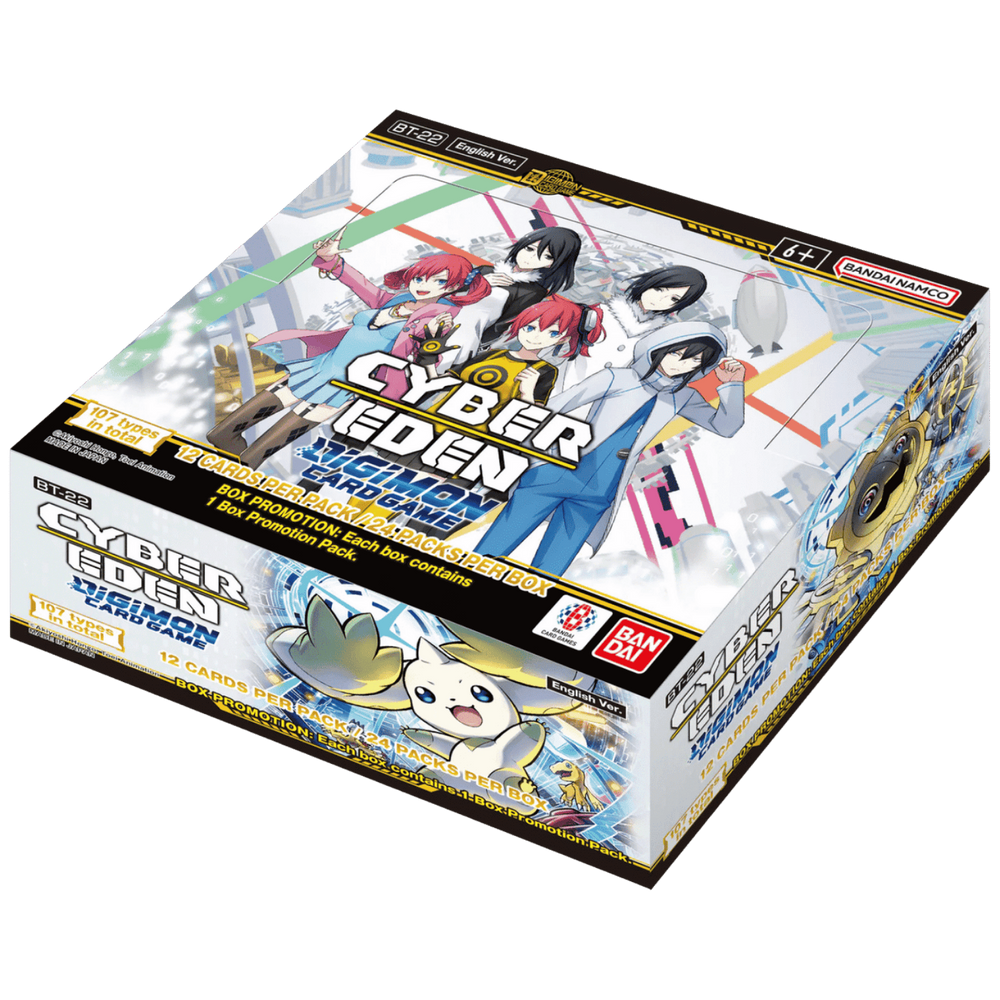 Digimon Card Game: Cyber Eden Booster Display (BT-22)