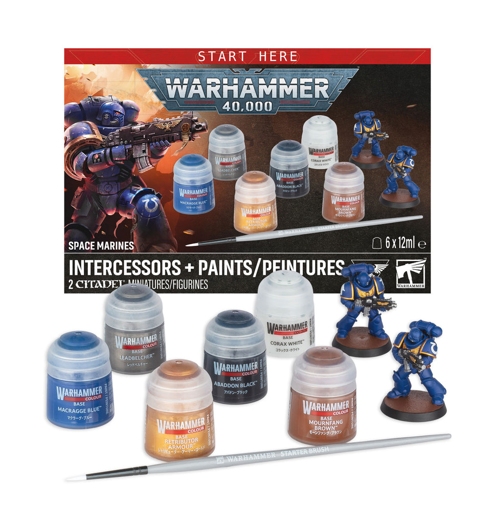 Space Marines Intercessrs +paints Japan/Usa/Canada