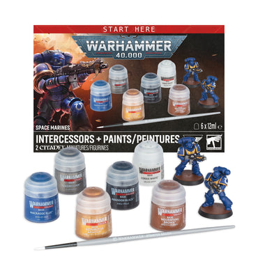 Space Marines Intercessrs +paints Japan/Usa/Canada