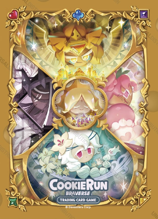 Cookie Run Braverse TCG: Card Sleeves - Age of Heroes (65 Count)