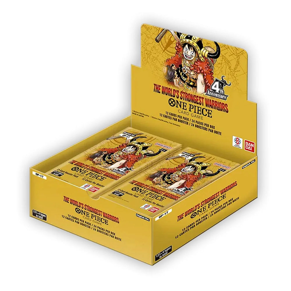 One Piece TCG: (OP-17) The Worlds Strongest Warriors Booster Display