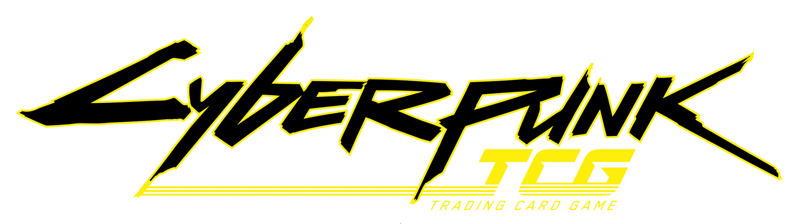 Cyberpunk TCG — the official Cyberpunk 2077 trading card game logo