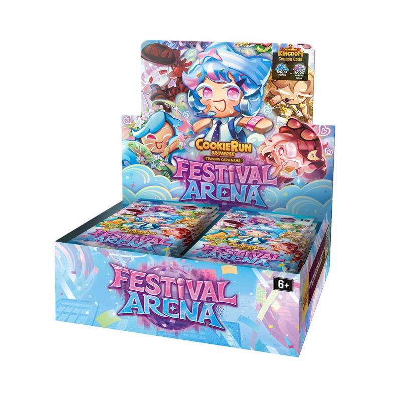 CookieRun Braverse TCG: Festival Arena Booster Pack Display (28 Packs)