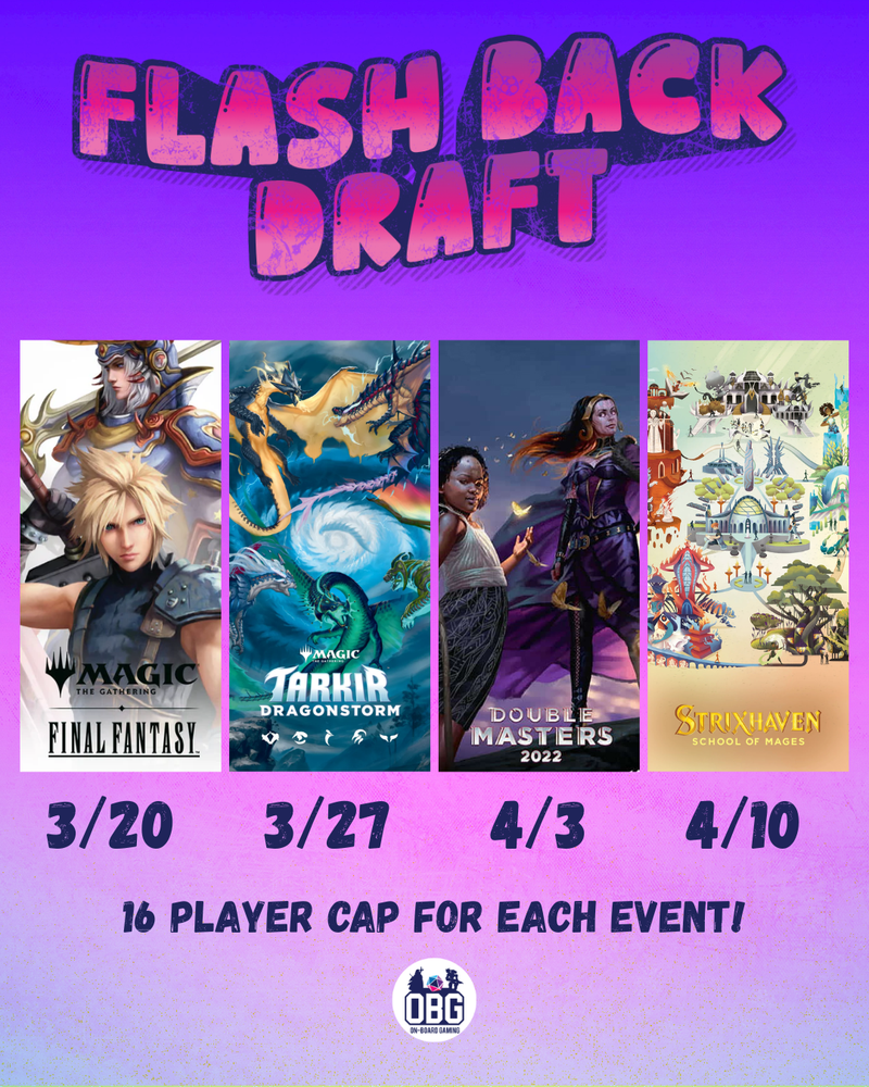 Flashback Draft: Tarkir: Dragonstorm - Friday 3/27/26 6pm