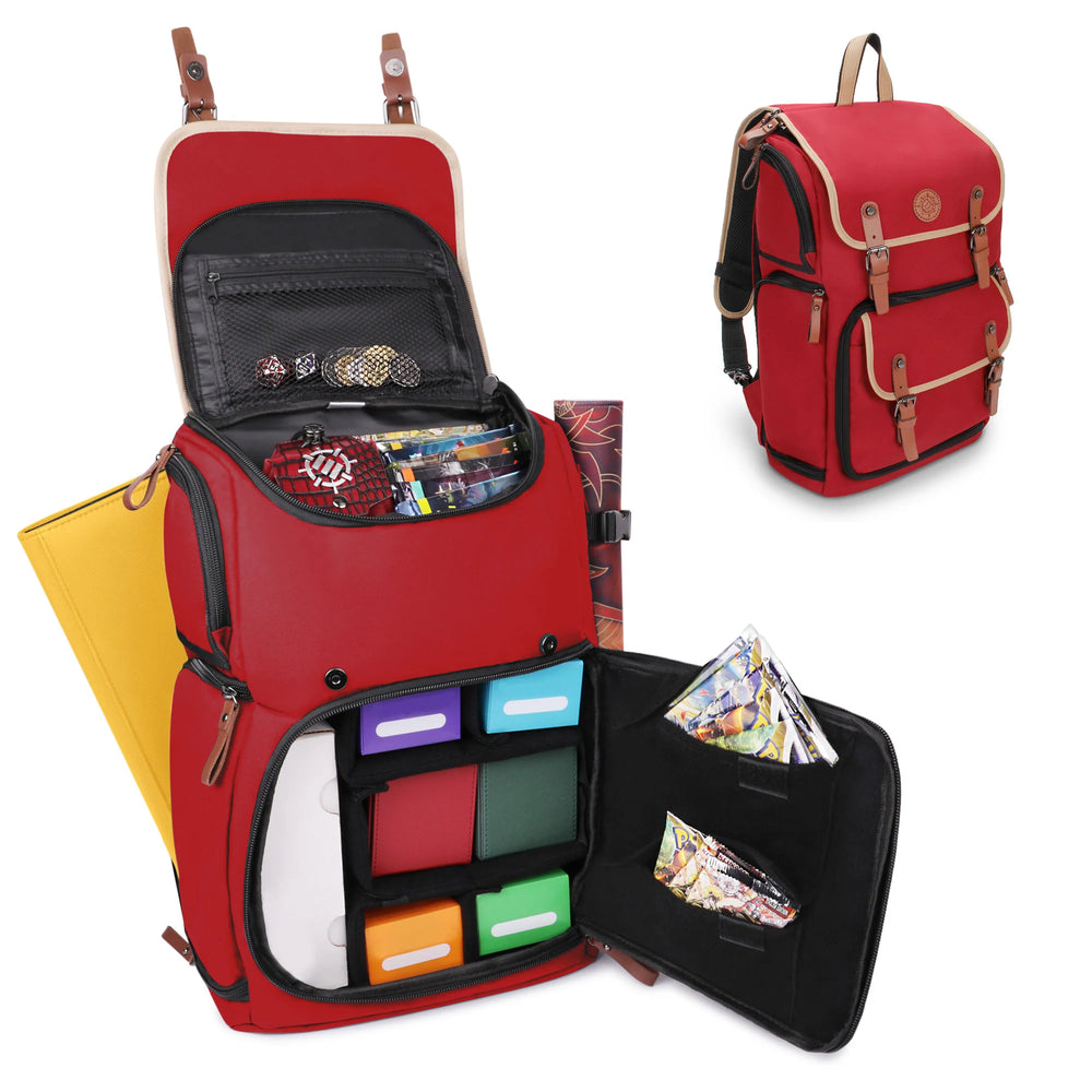 ENHANCE Designer Edition Card Backpack - Red