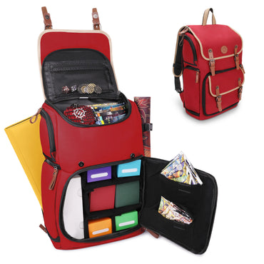 ENHANCE Designer Edition Card Backpack - Red