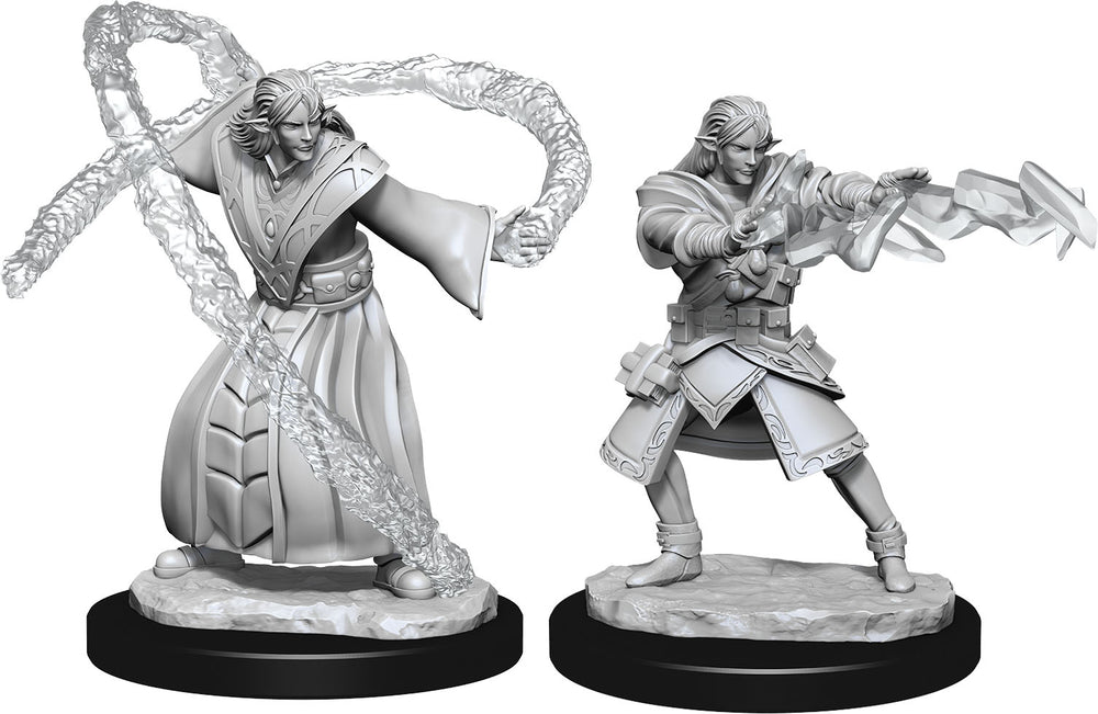 Dungeons & Dragons: Nolzur's Marvelous Unpainted Miniatures - W13 Elf Wizard Male