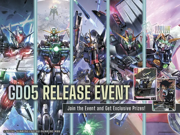 Gundam TCG: GD-05 Release - Sunday 12:30pm 07/26/2026