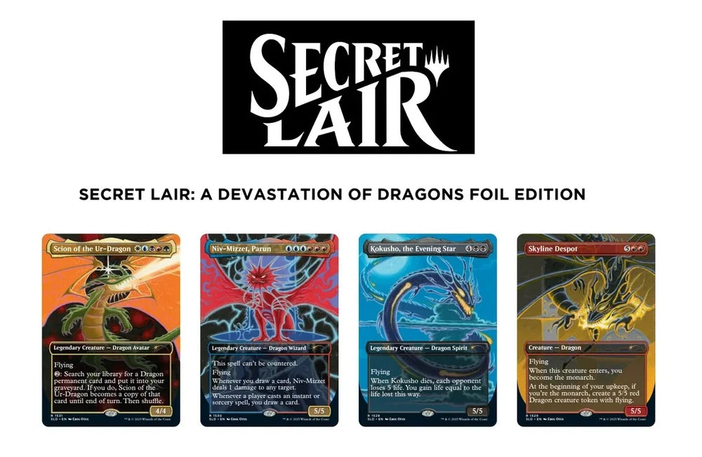 Secret Lair: Drop Series - A Devastation of Dragons (Rainbow Foil Edition)