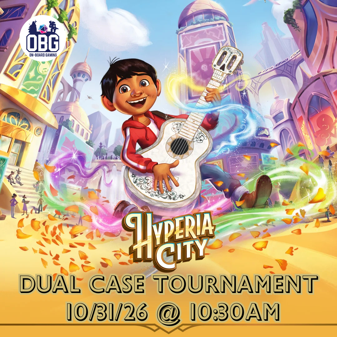 Lorcana: Hyperia City - Dual Case Tournament