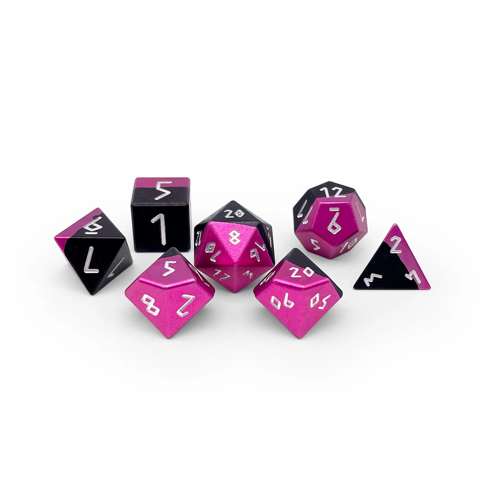 Norse Foundry - Hitman 7 Piece RPG Aluminum Hybrid Dice Set