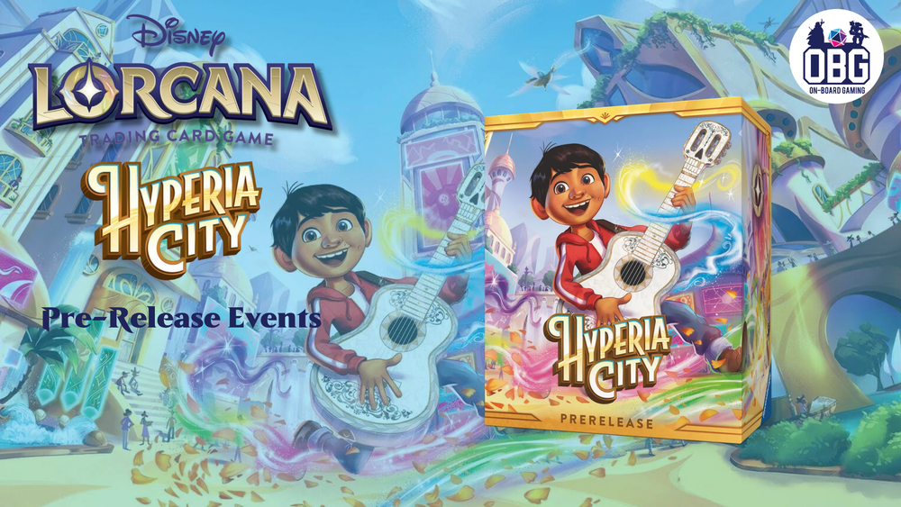 Lorcana: Hyperia City Pre-Release - Saturday 10/17/2026 @ 12:00PM