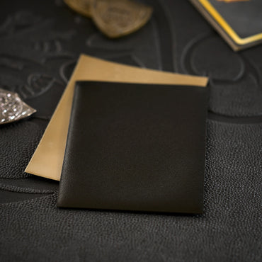 Dragon Shield Dual Matte 2 Tone Sleeves: Black and Gold